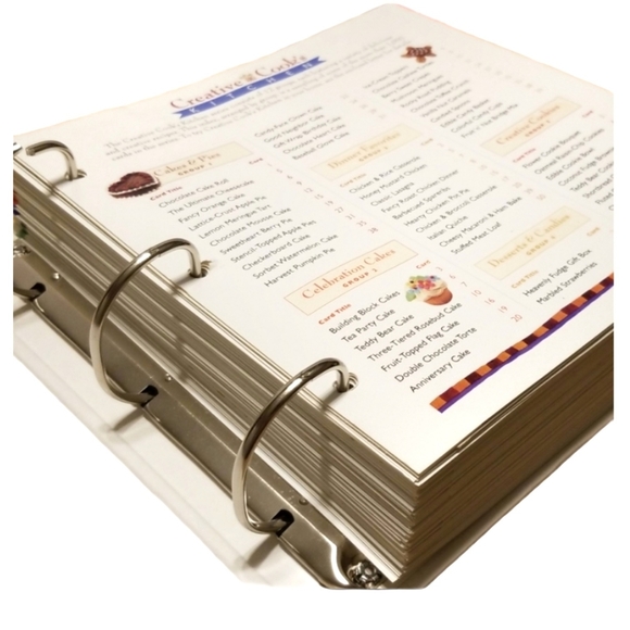 Creative Cook's kitchen series book/binder - Picture 3 of 9
